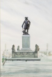 JACK RICHARDS, MONUMENT ON SAV