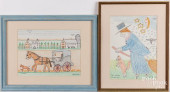 JACK SAVITSKY DRAWINGS<br>Two