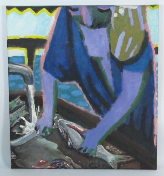 Jack Stratton (NC) ''Fishwoman''oil
