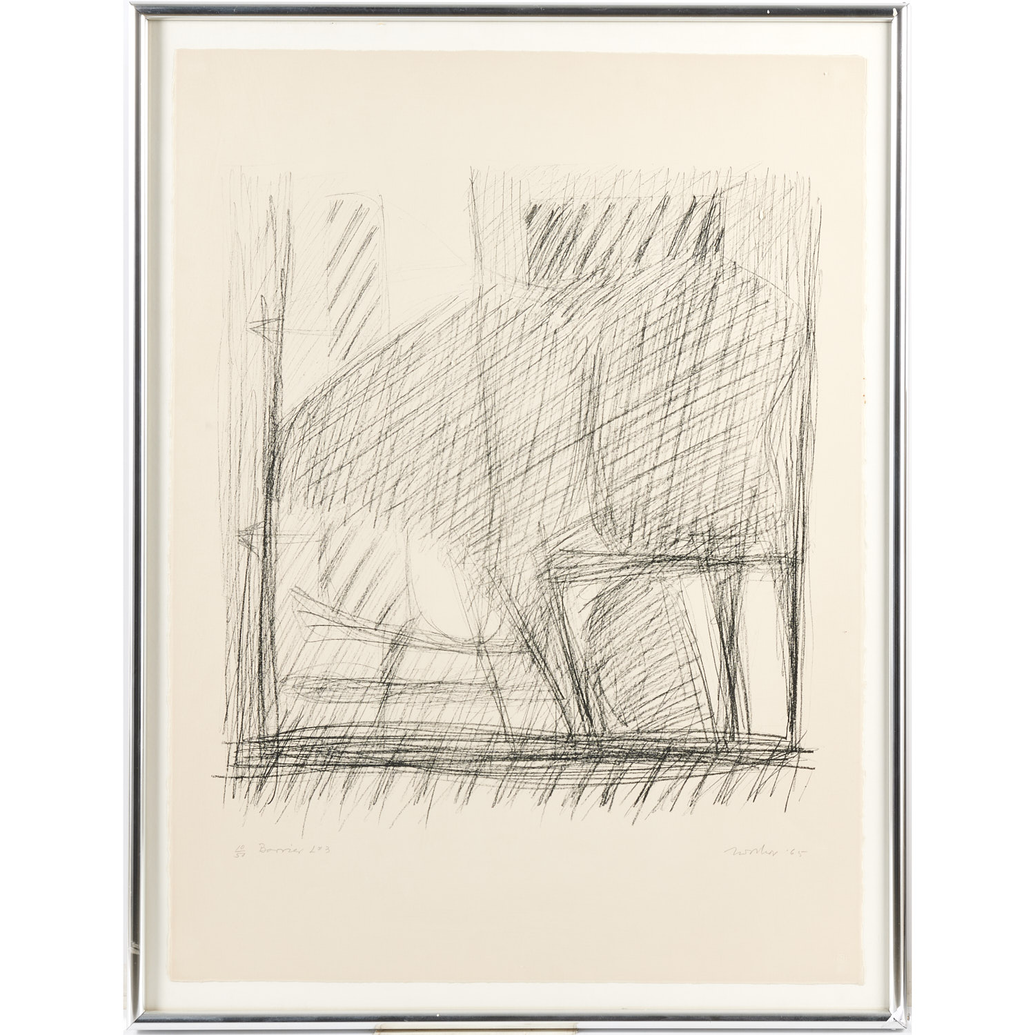 JACK TWORKOV, BLACK AND WHITE