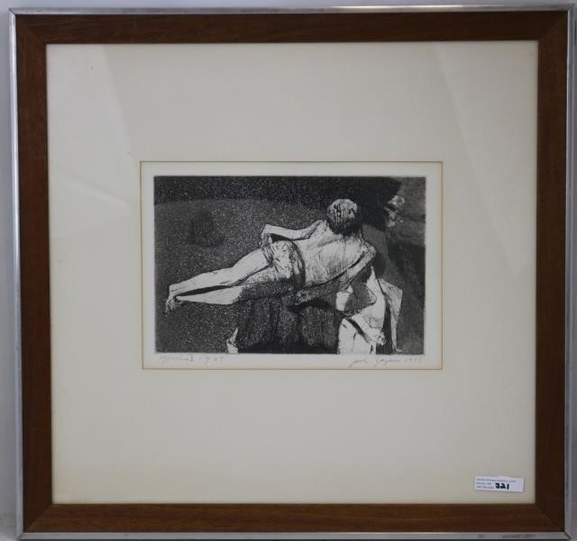 JACK ZAJAC (1929- ) INTAGLIO