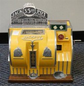 JACKPOT YELLOW PAINTED CAST AL