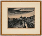 Jackson Lee Nesbitt lithograph
