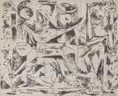JACKSON POLLOCK, (AMERICAN, 19