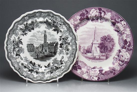 Jackson's black transfer china