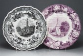 Jackson's black transfer china