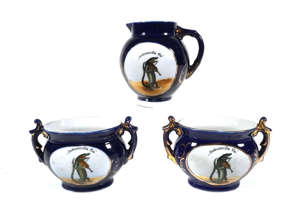 JACKSONVILLE, SOUVENIR GATOR TRIO