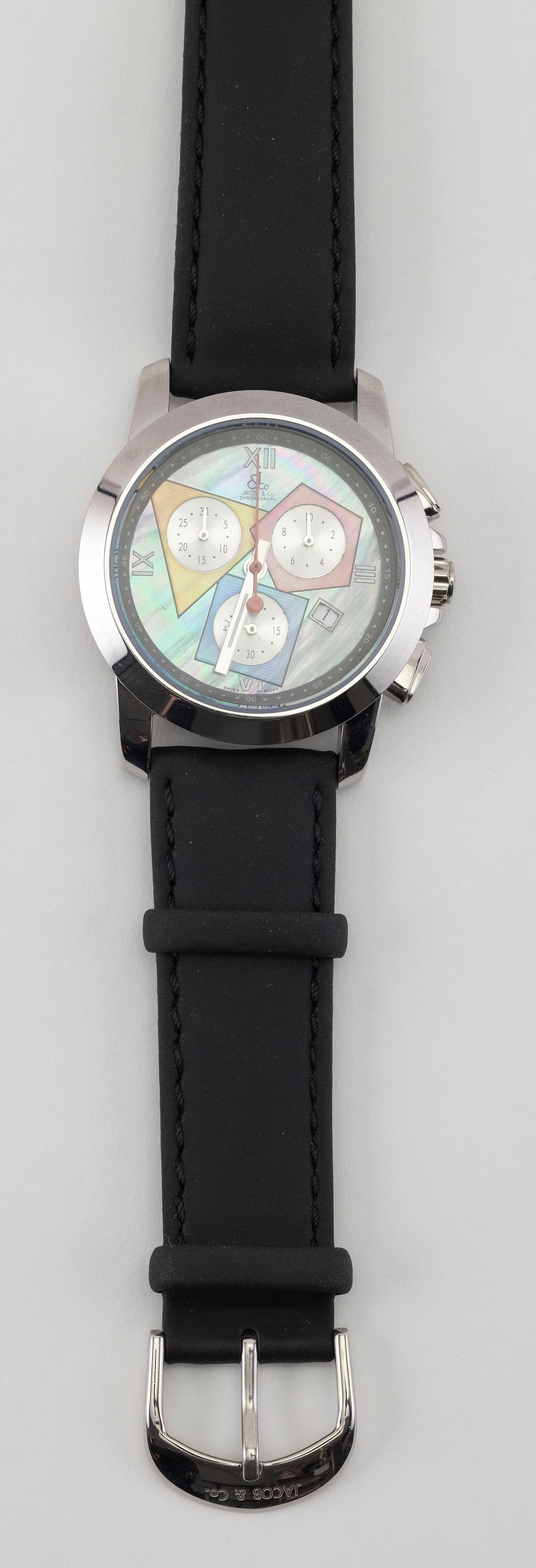 JACOB & CO. STAINLESS STEEL MAN’S