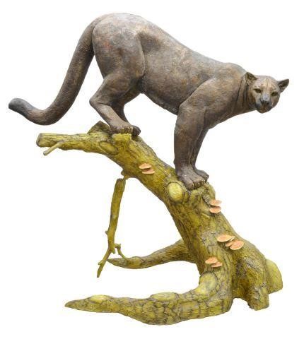 JACOB DAGAN LIFE-SIZE MOUNTAIN LION