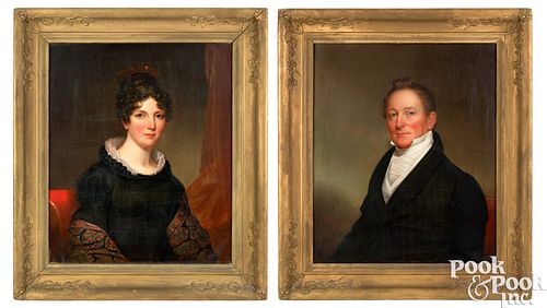 JACOB EICHHOLTZ, PAIR OF OIL ON
