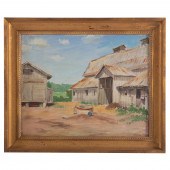 JACOB GLUSHAKOW. MARYLAND BARN