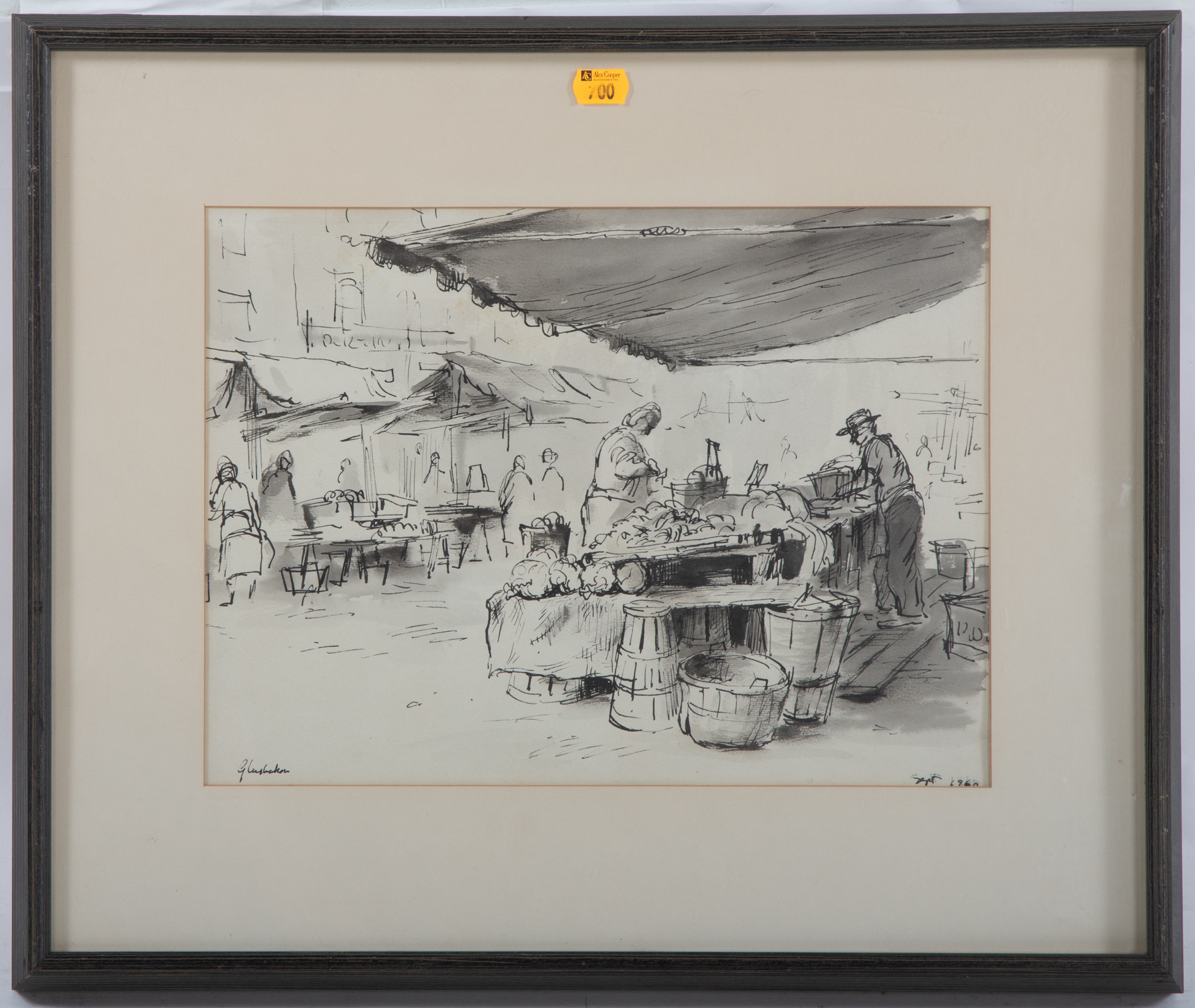 JACOB GLUSHAKOW. OPEN MARKET, PEN