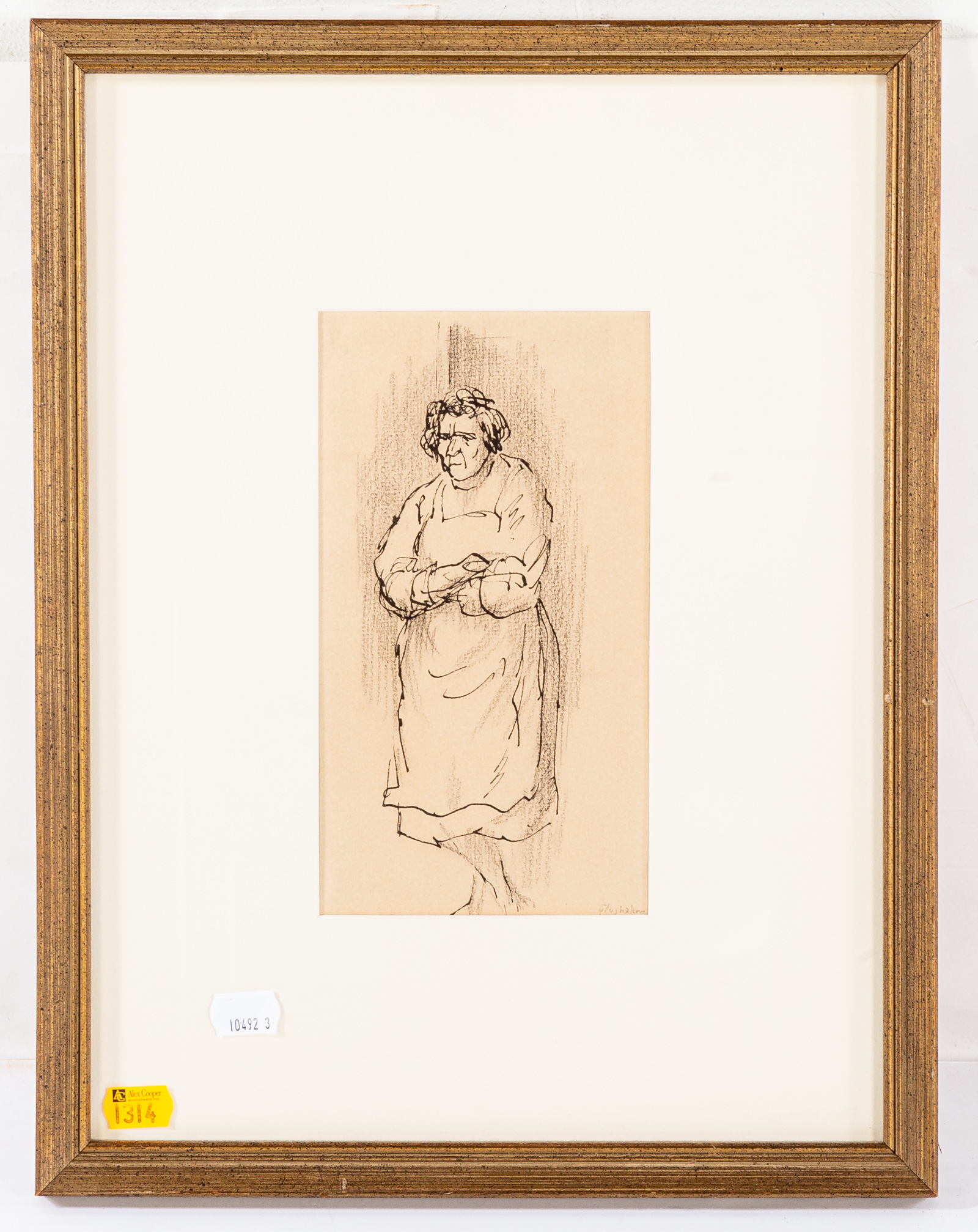 JACOB GLUSHAKOW. WOMAN STANDING
