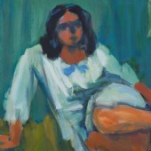 JACOB KAINEN. "GIRL IN WHITE C