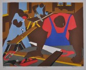 JACOB LAWRENCE (1917-2000): "C