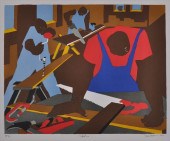 JACOB LAWRENCE (1917-2000): "C