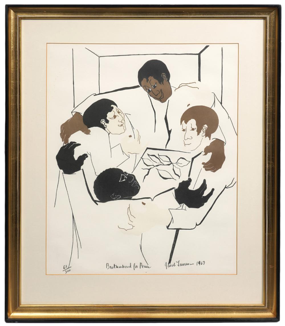 JACOB LAWRENCE LITHOGRAPH