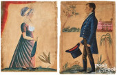 JACOB MAENTEL, PAIR OF WATERCO