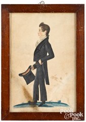 JACOB MAENTEL PAIR OF WATERCOL