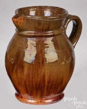 JACOB MEDINGER REDWARE PITCHER