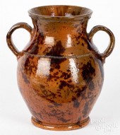 JACOB MEDINGER REDWARE TWO-HAN