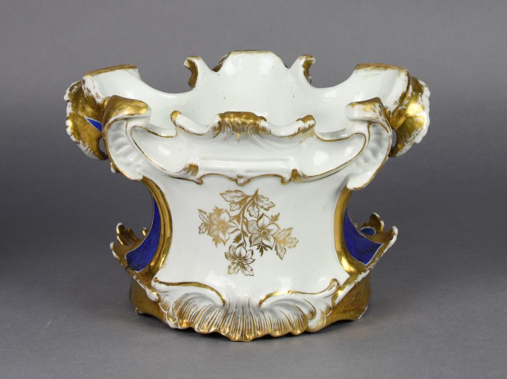 JACOB PETIT STYLE VASE, MID-19TH