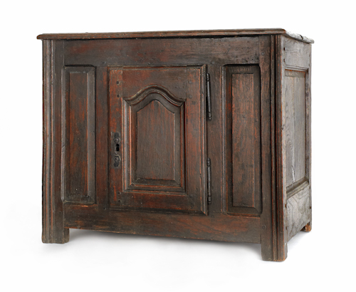 Jacobean diminutive oak cabinet
