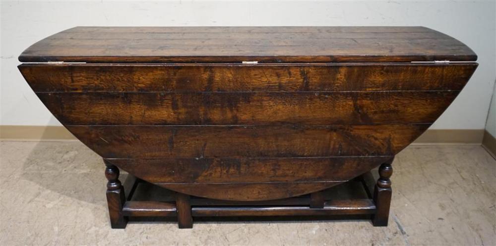 JACOBEAN FRUITWOOD DROP-LEAF DINING