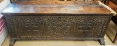 JACOBEAN OAK BLANKET CHEST-CAS