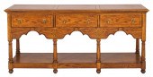 JACOBEAN OAK STYLE SERVER Jaco