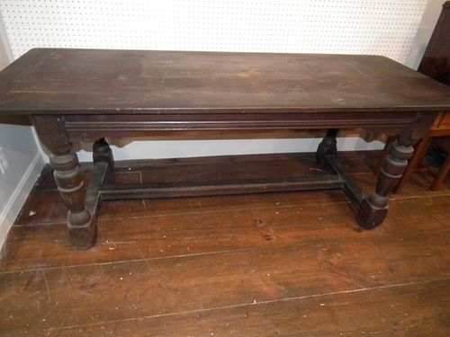 JACOBEAN REFECTORY TABLEOld