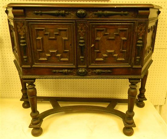 Jacobean style cabinet  panels