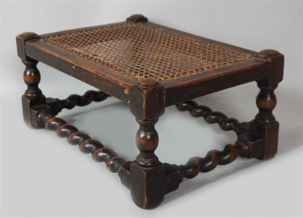 JACOBEAN STYLE CANED OAK