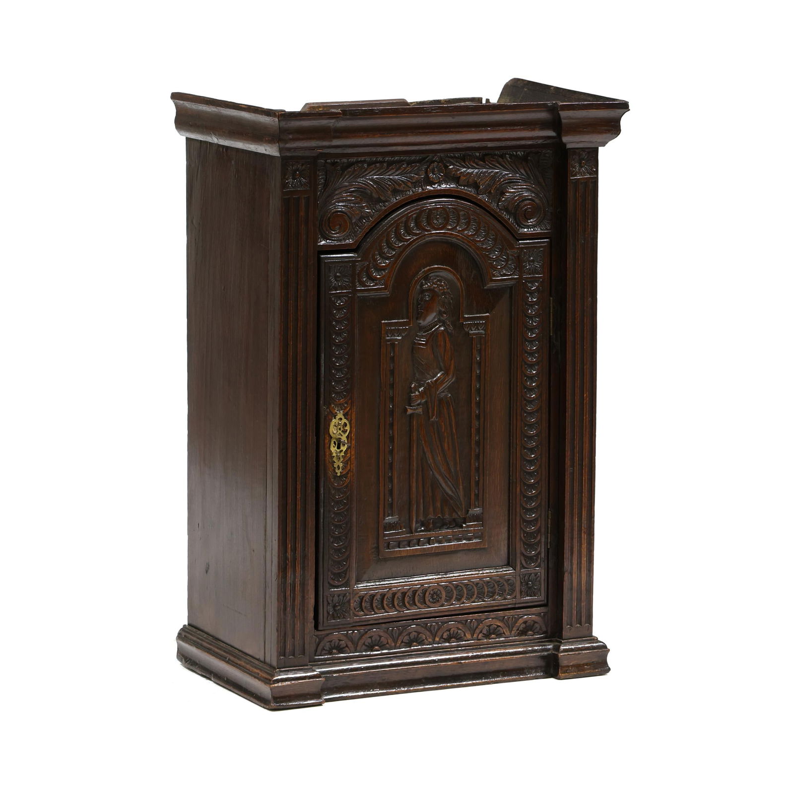 JACOBEAN STYLE CARVED OAK