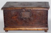 JACOBEAN STYLE CARVED WALNUT C