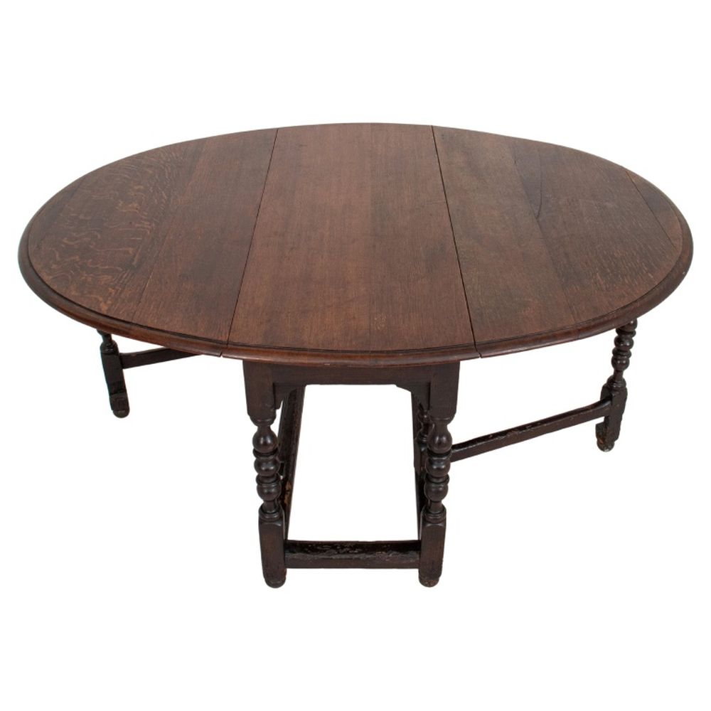 JACOBEAN STYLE ENGLISH OAK DROP