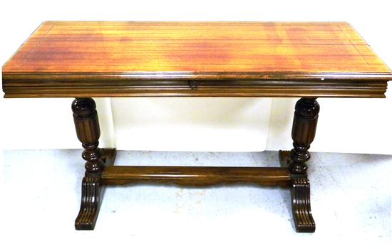 Jacobean style mahogany dining