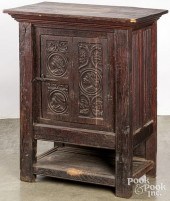 JACOBEAN STYLE OAK CUPBOARDJac