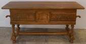 JACOBEAN STYLE OAK SERVER 31 1
