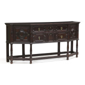 JACOBEAN STYLE OAK SIDEBOARD<b