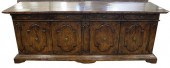 JACOBEAN STYLE SERVER, HAVING