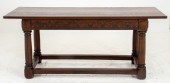 JACOBEAN STYLE STAINED OAK TRE