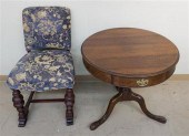 JACOBEAN STYLE UPHOLSTERED DIN