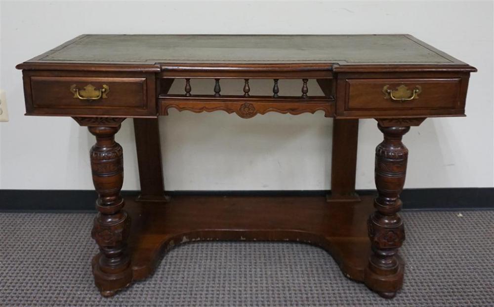 JACOBEAN STYLE WALNUT GREEN
