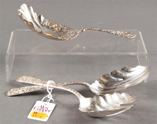 Jacobi & Jenkins repousse silver