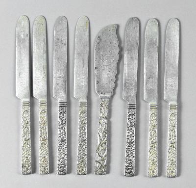 Jacobi & Jenkins sterling knives: