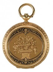 JACOT 18KT. POCKET WATCH44.5mm