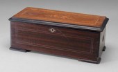 Jacot music box, faux rosewood
