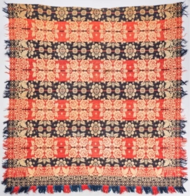 JACQUARD COVERLET BY JOSEPH