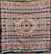 JACQUARD WOVEN COVERLET BY H.